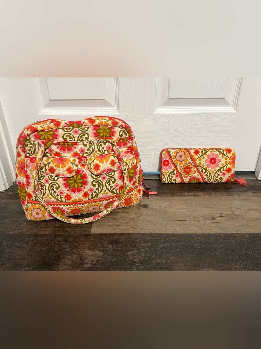 Vera Bradley Folkloric Bag and Wallet